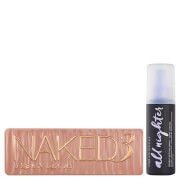 Urban Decay Naked 3 Palette and Setting Spray Bundle