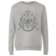 Harry Potter Draco Dormiens Nunquam Titillandus Women's Grey Sweatshirt