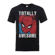 Marvel Comics Spider-Man Totally Awesome Men's Black T-Shirt