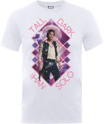 Star Wars Han Solo Tall Dark T-Shirt - Weiß