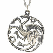 Game of Thrones House Targaryen Sterling Silver Pendant