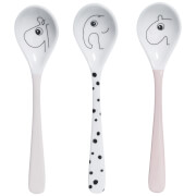 Done by Deer Happy Dots Spoons - Powder (Set of 3)