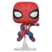 gold spiderman pop