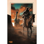 Planet of the Apes 50th Anniversary 16" x 24" Fine art Giclee by Brendan Henry - Zavvi Exclusive Timed Edition