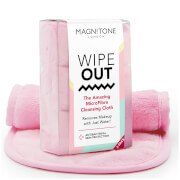 Magnitone London WipeOut! MicroFibre Cleansing Cloth with Antibacterial Protection - Pink (Πακέτο 3 τεμαχίων)