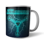 Back To The Future Powered By Flux Capacitor Mug