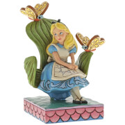 Figura Alicia en el País de la Maravillas Curiorífico y curiorífico (14 cm) - Disney Traditions