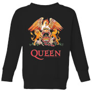 Queen Crest Kids' Sweatshirt - Black