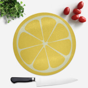 Lemon Round Chopping Board