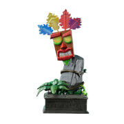 First 4 Figures Crash Bandicoot Mini Statue Masque Aku Aku (40 cm)