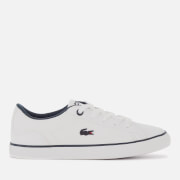 lacoste velcro trainers