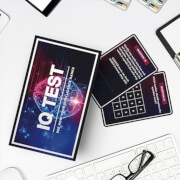 IQ Test Card Game