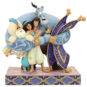 Disney Traditions - Câlin de groupe ! (Figurine d'Aladin)