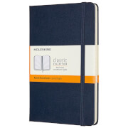 Moleskine Classic Ruled Hardcover Medium Notebook - Sapphire Blue