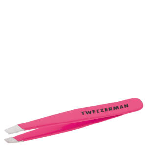 Tweezerman Mini Slant Tweezer - Flamingo Pink