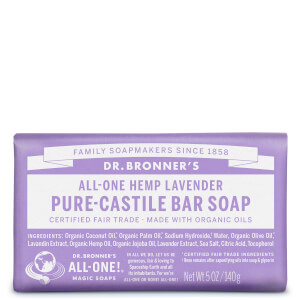 Dr Bronner's Pure Castile Bar Soap Lavender 140g