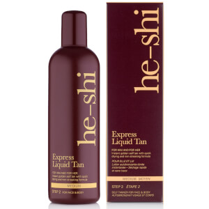 Мгновенный автозагар для лица и тела He-Shi Express Liquid Tan 300 мл