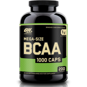 Optimum Nutrition BCAA 1000 - Unflavoured, Bottle, 200 capsules