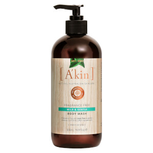 A'kin Uniquely Pure Unscented Very Gentle Body Wash