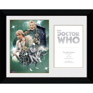 Doctor Who 5th Doctor Peter Davison - 30 x 40cm Collector Prints