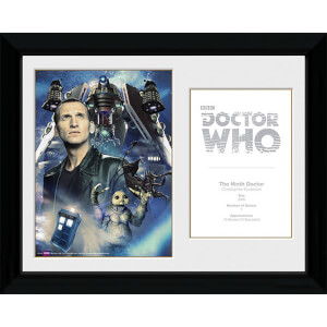 Doctor Who 9th Doctor Christopher Ecclestone - 30 x 40cm Collector Prints