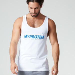 Myprotein Stringer Vest - Valkoinen