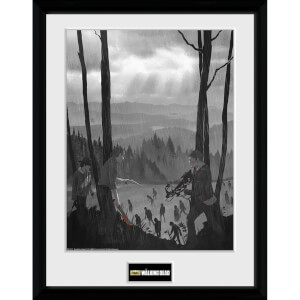 The Walking Dead The Long Way Home - 30 x 40cm Collector Print