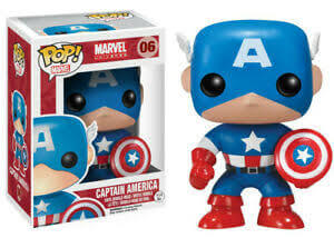 Figurine Pop ! Captain America Marvel