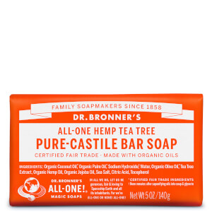 Dr Bronner's Pure CastileBar Soap Tea Tree 140g