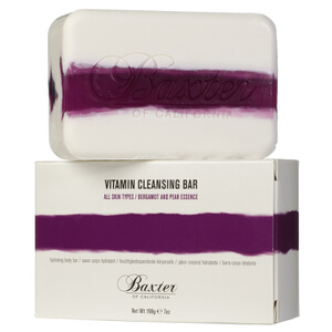 Baxter of California Vitamin Cleansing Bar Bergamot Pear 7oz