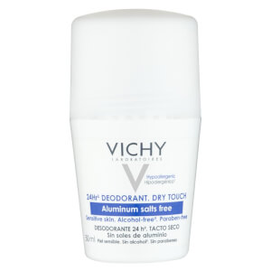 Desodorizante Roll-on 24 horas sem sais de alumínio da Vichy 50 ml