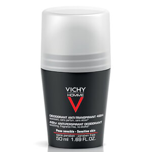 Vichy Homme Men's Deodorant Extreme-Control Anti-Perspirant Roll-On Sensitive Skin 50ml