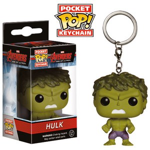 Llavero Pocket Pop! Hulk - Marvel Vengadores: La era de Ultrón