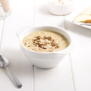 Dessert al Crumble di Mele e Crema