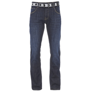 Crosshatch Mens Valerian Jeans - Dark Wash