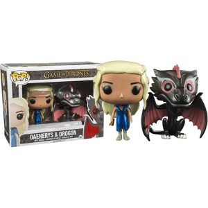 Game of Thrones Daenerys & Drogon 2-Pack Pop! Vinyl Figures