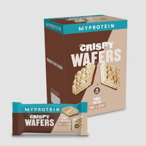 Myprotein Protein Wafers, Cookies & Cream, 10 x 40g