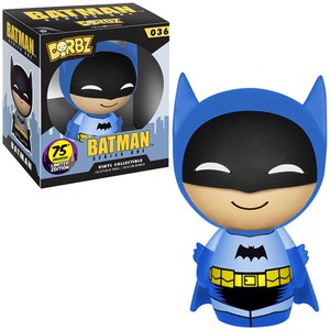 DC Comics Batman 75th Anniversary Blue Rainbow Batman Dorbz Action Figure