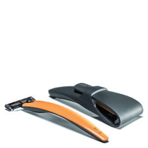 Bolin Webb Men's rasoio R1-S con custodia - arancione