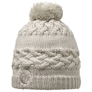 Buff Knitted and Polar Savva Hat - Cream