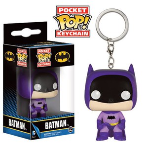 Batman 75th Anniversary Purple Batman Pop! Vinyl Keychain