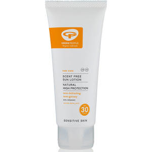 Green People crema solare SPF 30 senza profumo - confezione da viaggio (100 ml)