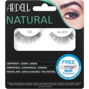 Ardell Natural Lashes 105, Schwarz