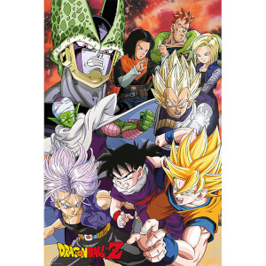 Dragon Ball Z Cell Saga - 24 x 36 Inches Maxi Poster