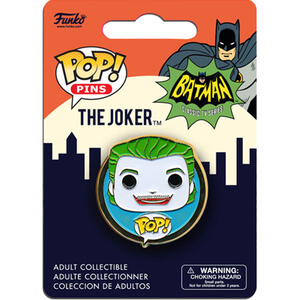 DC Comics Batman Classic 1966 The Joker Pop! Pin