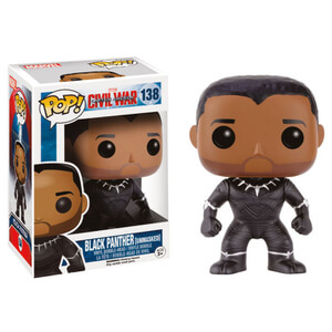 Captain America Civil War Black Panther Unmasked Pop! Vinyl Figure