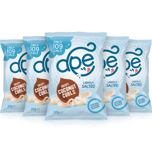 Box of 5 Ape Lightly Salted Crispy Coconut Curls