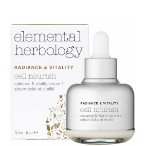Sérum facial Cell Nourish de la colección Radiance & Vitality de Elemental Herbology