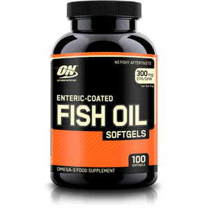 Optimum Nutrition Enteric Coated Fish Oil - 200 Softgels