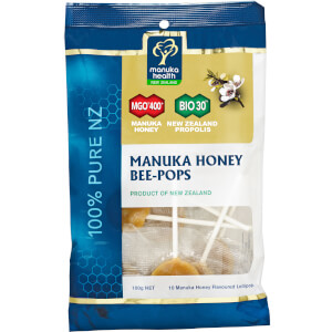 Manuka Health Propolis and MGO 400 Manuka Honey Bee-Pops 100g